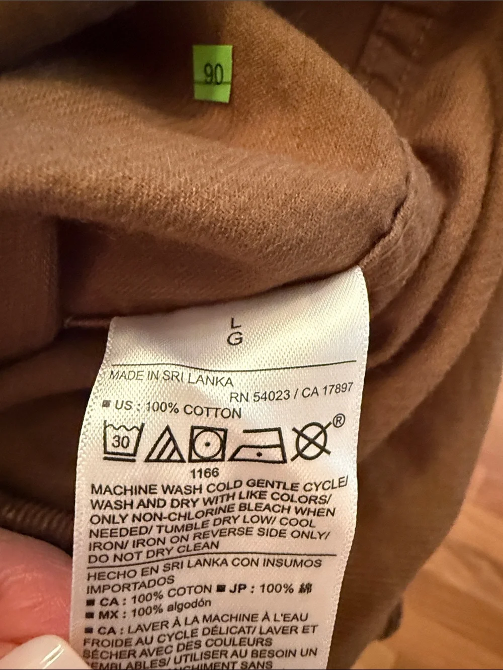 Banana Republic Men's Chest-Pocket Button-Down in Warm Brown